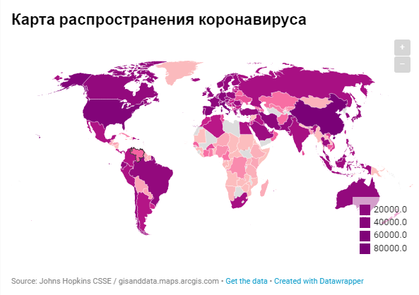 Коронавірус перекочував до ЄС: дані щодо України та світу на 25 березня. Оновлюється