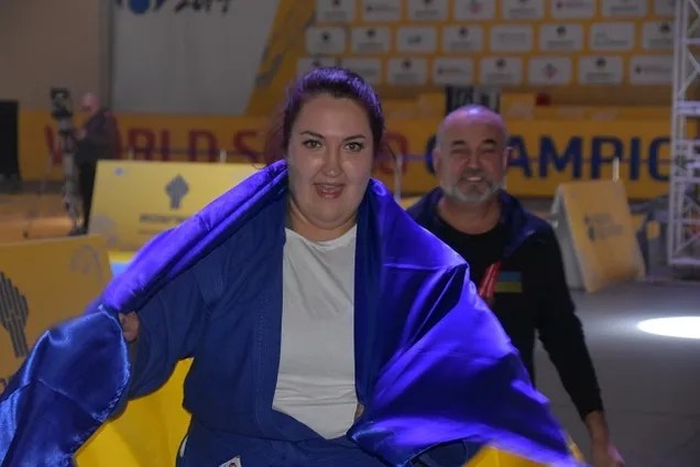 Українська спортсменка виграла золото чемпіонату світу з самбо