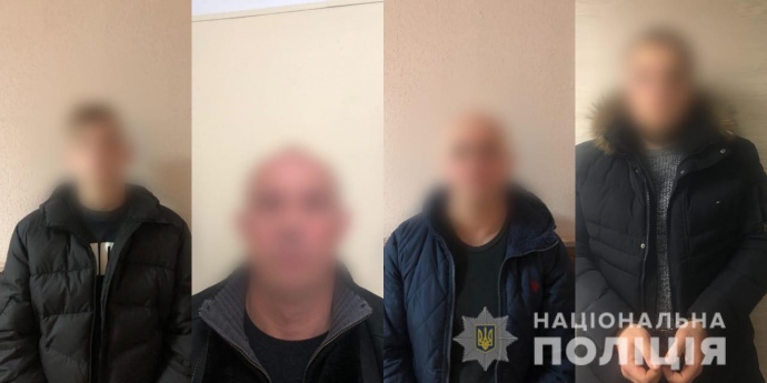 Поліція затримала чоловіків, яких підозрюють у бандитизмі на Київщині. Відео