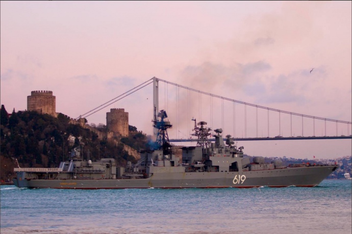 У Чорне море увійшов бойовий корабель Північного флоту РФ