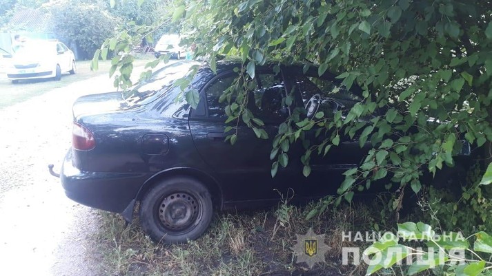 Двоє малолітніх братів викрали авто і влетіли в дерево