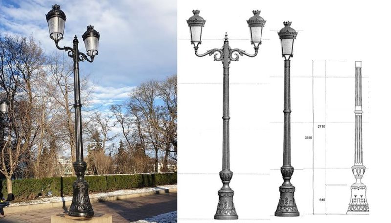 Експерт: Нові "іспанські" ліхтарі в Маріїнському парку на китайських сайтах коштують вдвічі дешевше